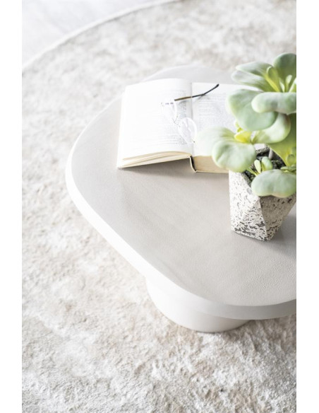 Table d'appoint design en aluminium Sten