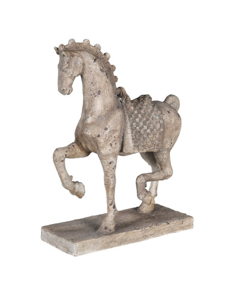 Déco cheval avec patine antique