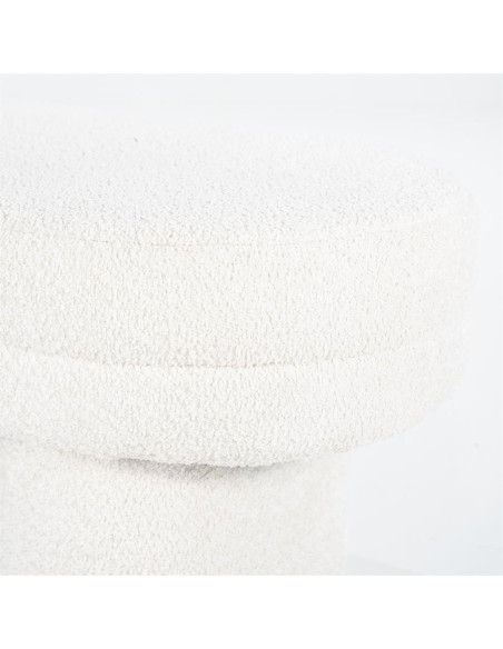Banquette pouf en tissu contemporaine