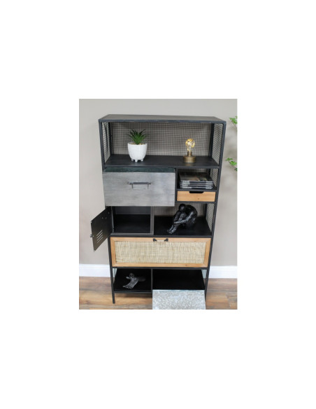 Etagère multi rangements industrielle