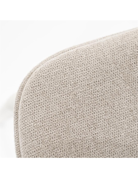 Chaise de repas Skola avec galette en tissu (set de 2)