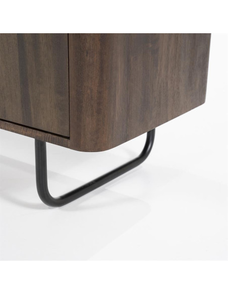 Meuble TV 4 portes rétro James