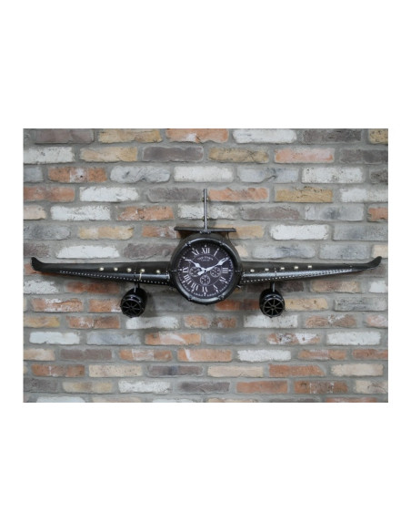 Grande horloge avion 145 cm