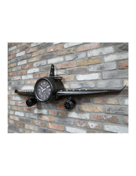 Grande horloge avion 145 cm