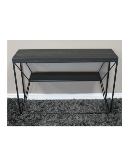 Console moderne double plateaux