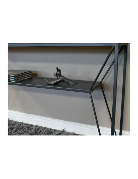 Console moderne double plateaux