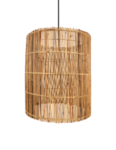 Grande suspension en bambou...