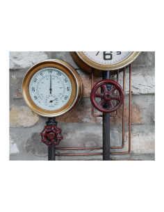 Horloge murale industrielle 2