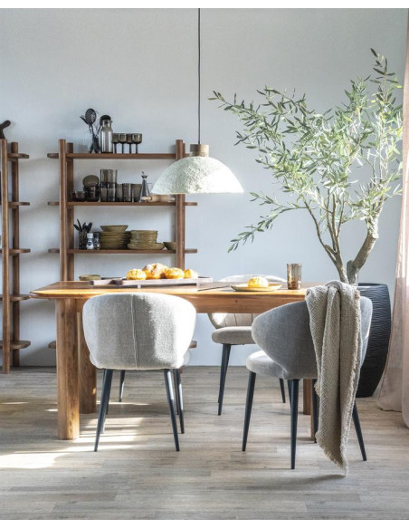 Grande table à manger en acacia Julian