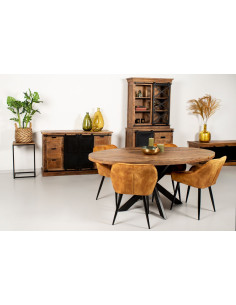 Grande table de repas ovale... 2