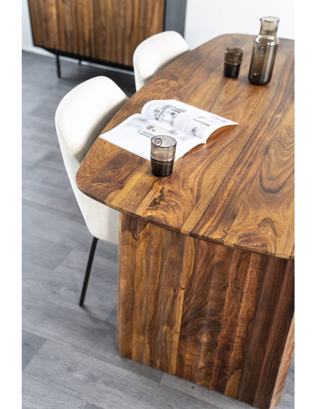 Grande table de repas en sesham Alexander