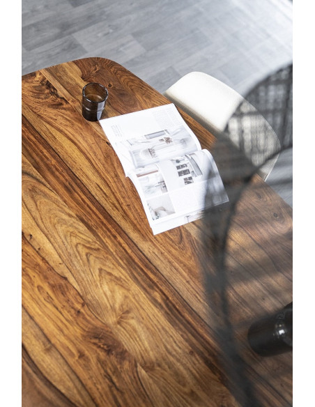 Grande table de repas en sesham Alexander