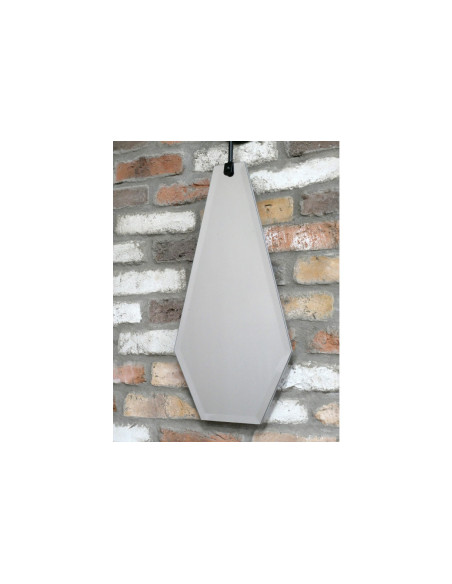 Miroir biseauté avec bras de fixation