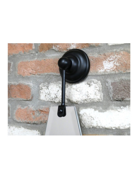 Miroir biseauté avec bras de fixation