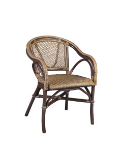 Fauteuil bistrot en rotin...
