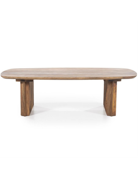 Table basse rectangulaire en sesham Alexander