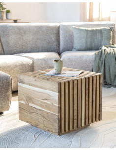Table basse cubique en...