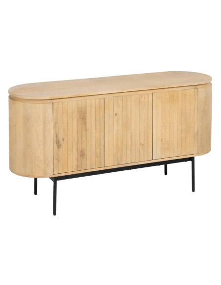 Buffet Montmartre en bois massif clair
