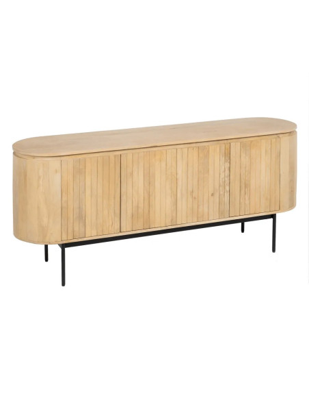Buffet Montmartre en bois massif clair