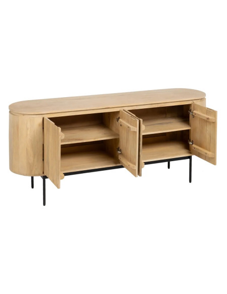 Buffet Montmartre en bois massif clair