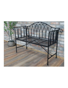 Banc métallique 2 places 2