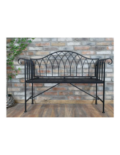 Banc métallique 2 places