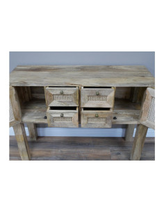 Console en bois massif et... 2