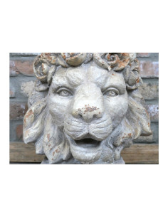 Vase tête de lion à la... 2