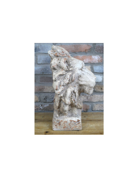 Statue tête de lion