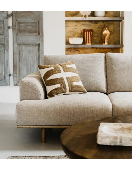 Canapé cosy chic en tissu confortable