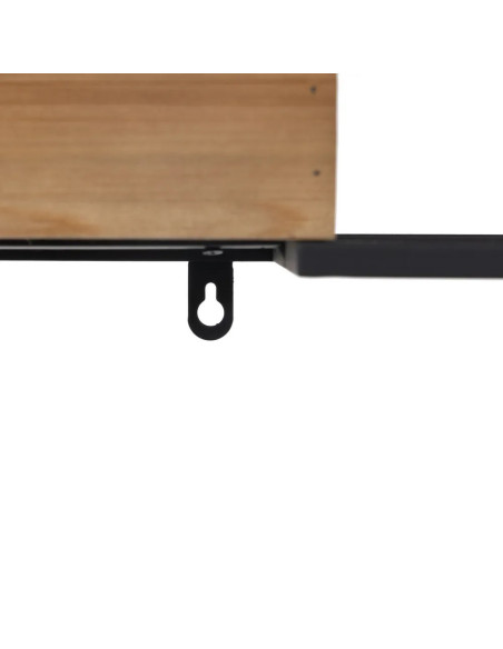 Etagère 5 niveaux en bois et métal