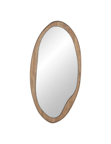 Miroir en bois de chêne style organique
