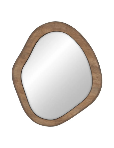 Miroir en bois de chêne style organique