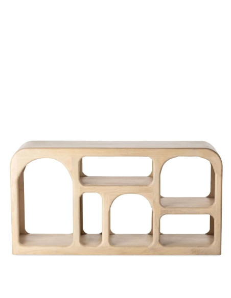 Etagère déstructurée en bois de manguier naturel