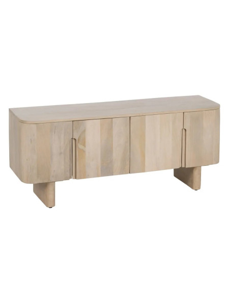 Meuble TV 4 portes aux bords arrondis