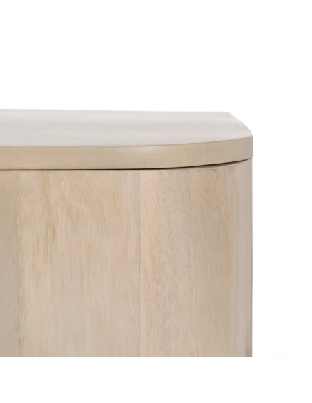 Meuble TV 4 portes aux bords arrondis