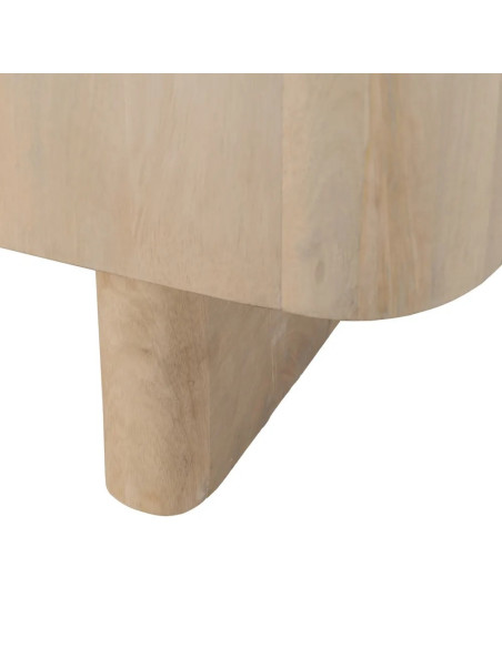 Meuble TV 4 portes aux bords arrondis