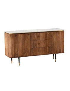 Buffet rétro en manguier...