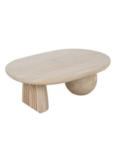 Table basse ovale style...