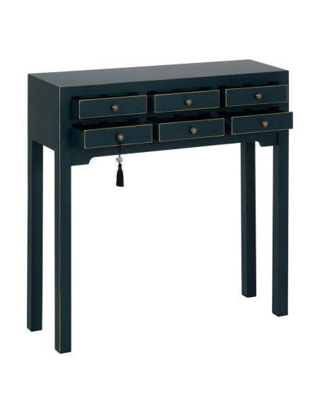 Console asiatique 6 tiroirs