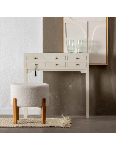 Console asiatique 6 tiroirs