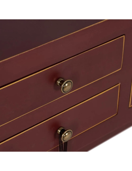 Console asiatique 6 tiroirs