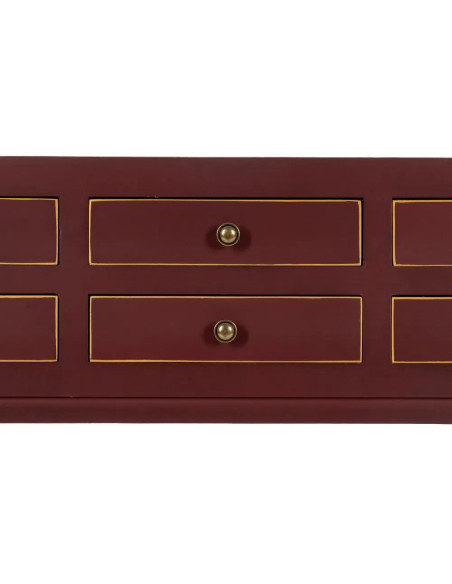 Console asiatique 6 tiroirs