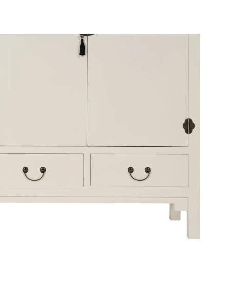 Armoire chinoise 2 portes et 2 tiroirs