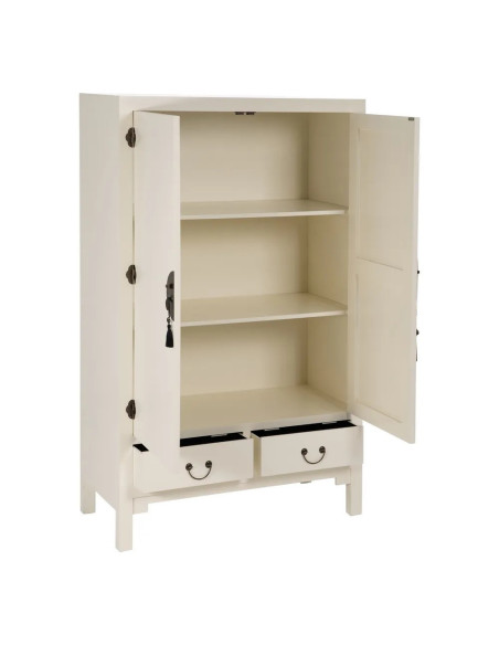 Armoire chinoise 2 portes et 2 tiroirs