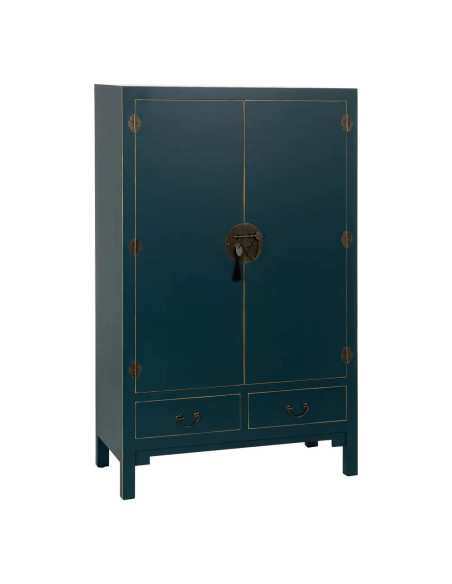 Armoire chinoise 2 portes et 2 tiroirs
