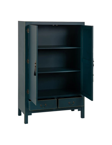 Armoire chinoise 2 portes et 2 tiroirs