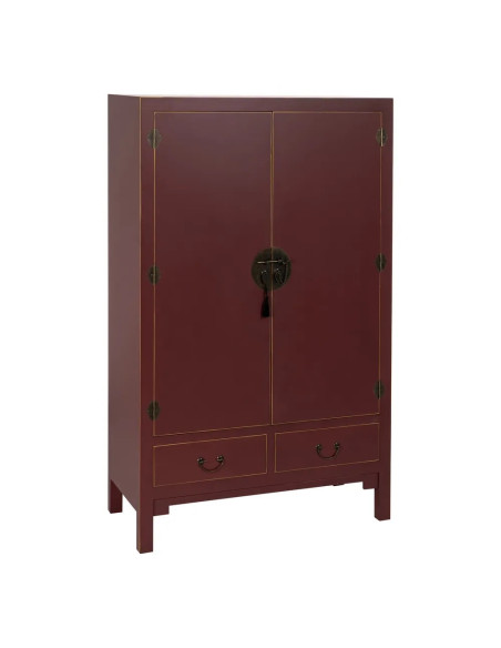 Armoire chinoise 2 portes et 2 tiroirs