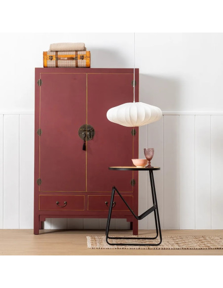 Armoire chinoise 2 portes et 2 tiroirs