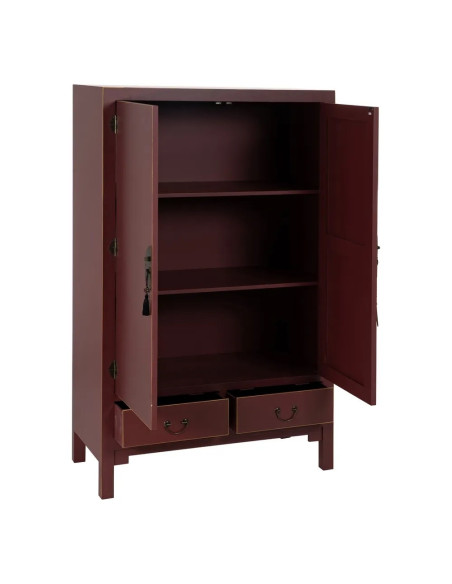 Armoire chinoise 2 portes et 2 tiroirs